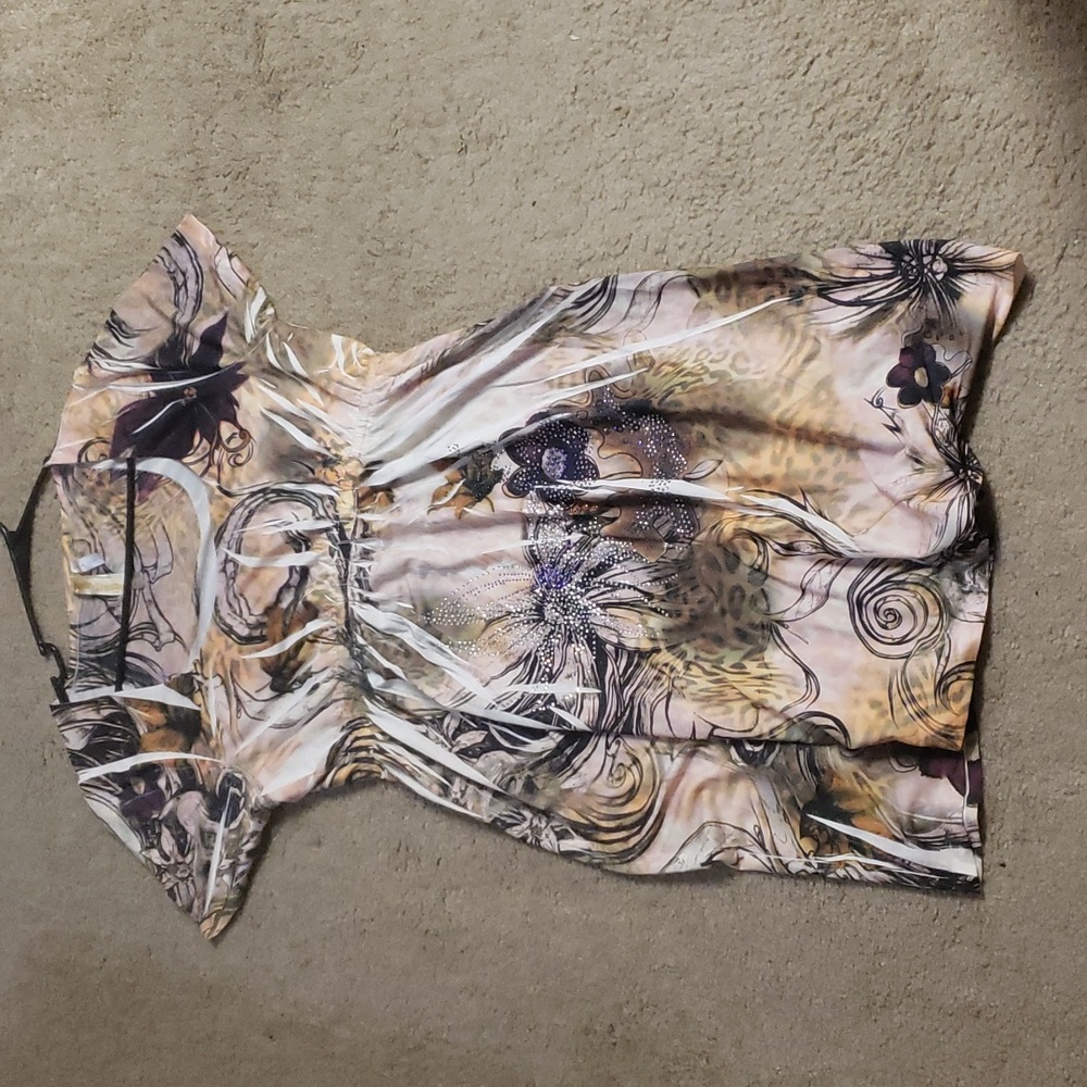 Ocean Breeze- floral dress in size 2X